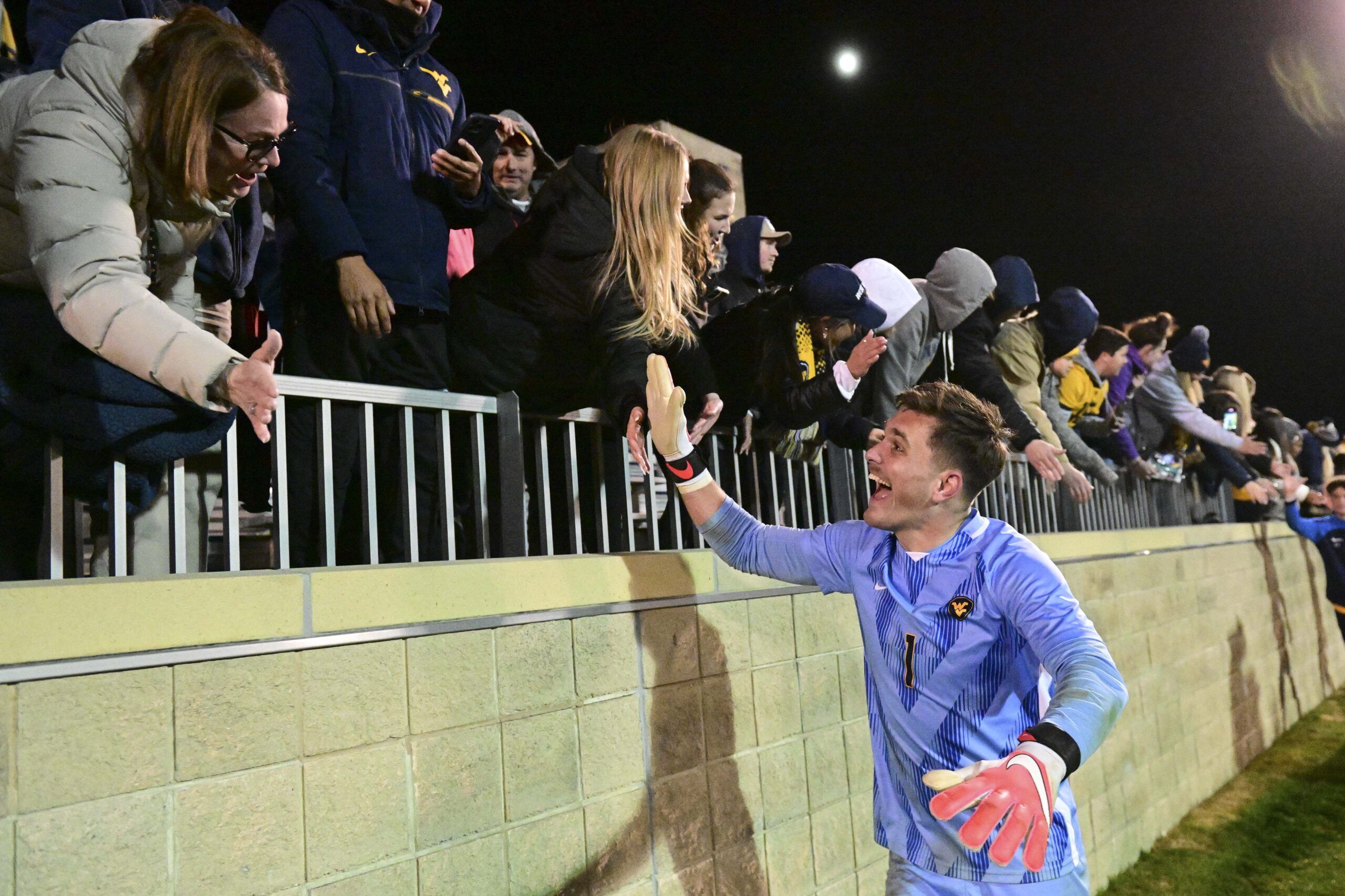 Home-field advantage has been key to West Virginia's tournament run